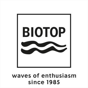Biotop Logo schwarz mit Claim