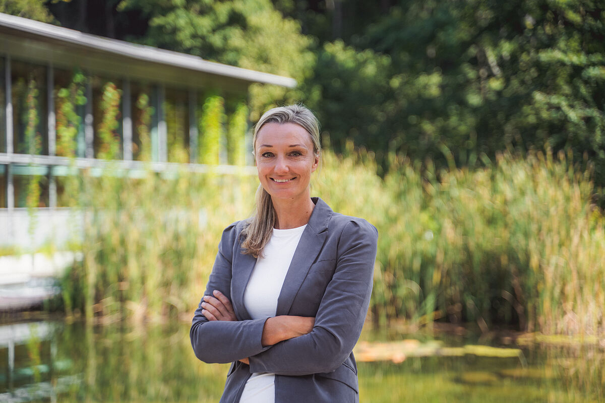 Jasmin Nöbl, Geschäftsführerin der Biotop Landschaftsgestaltung GmbH